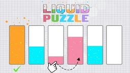 Liquid puzzle sort colors